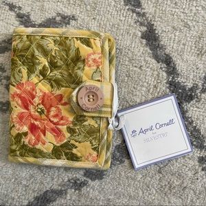 April Cornell Yellow Wallet